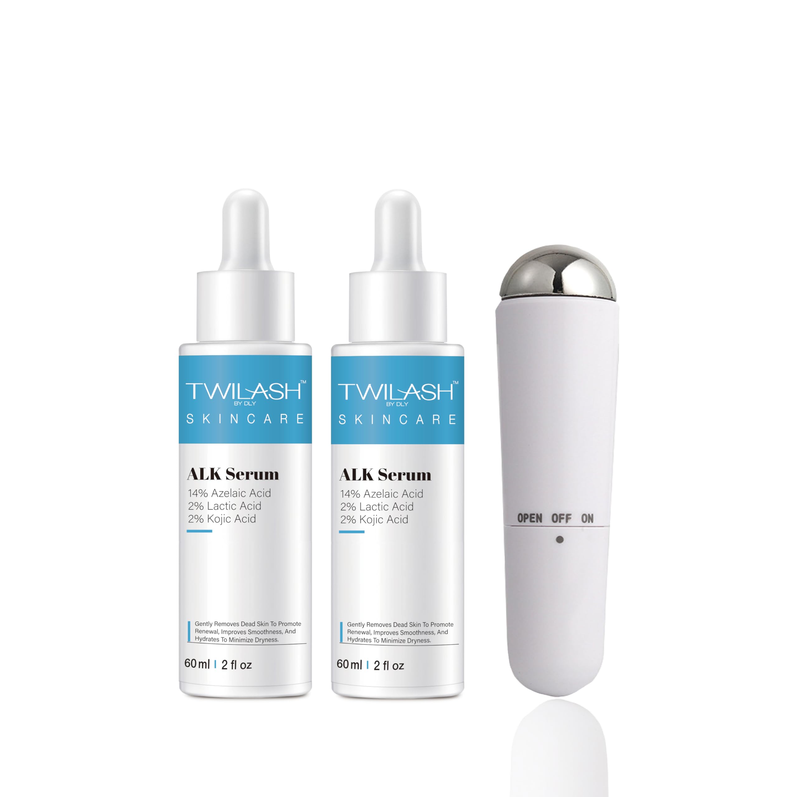 Amazon.com: ALK Serum 2-Pack (60ml Each) – 14% Azelaic Acid, 2